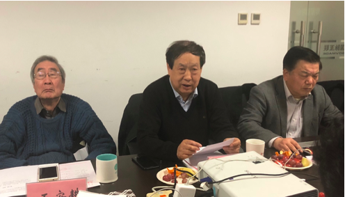 专家从左至右：王安耕、汪玉凯、周德铭