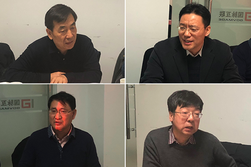 专家：兰惠（左上）、单志广（右上）、穆勇（左下）、唐建平（右下）